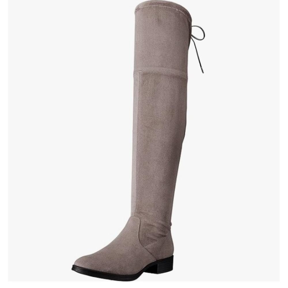 Circus by Sam Edelman Peyton Grey Frost Thigh High Over the Knee‎ Boots 6M NIB